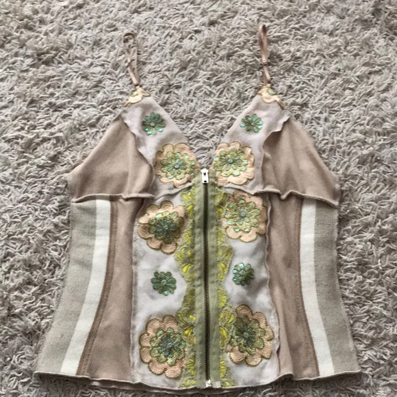 Hale Bob Tops - Halé Bob embroidered cami